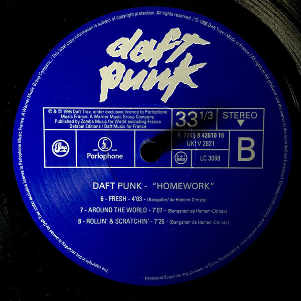 Daft Punk – Homework (2xLP, Reissue, 2019)