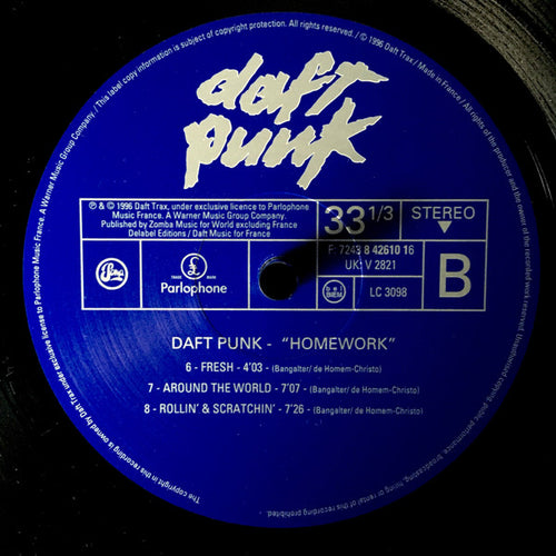 Daft Punk – Homework (2xLP, Reissue, 2019)