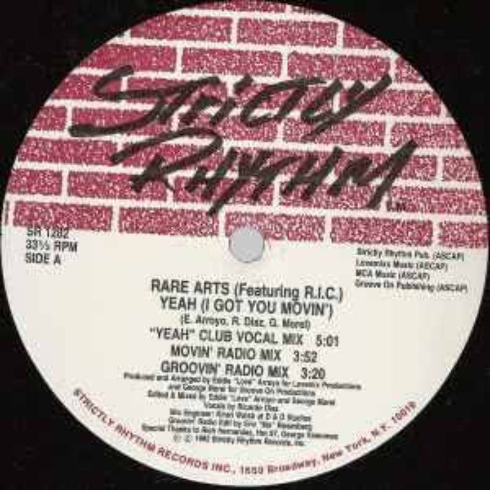 Rare Arts, Yeah, I got you movin en vinilo